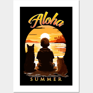 Aloha Summer Posters and Art